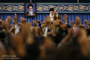رہبر انقلاب اسلامی سے بعض مدارس اور یونیورسٹیوں کے طلباء کی ملاقات