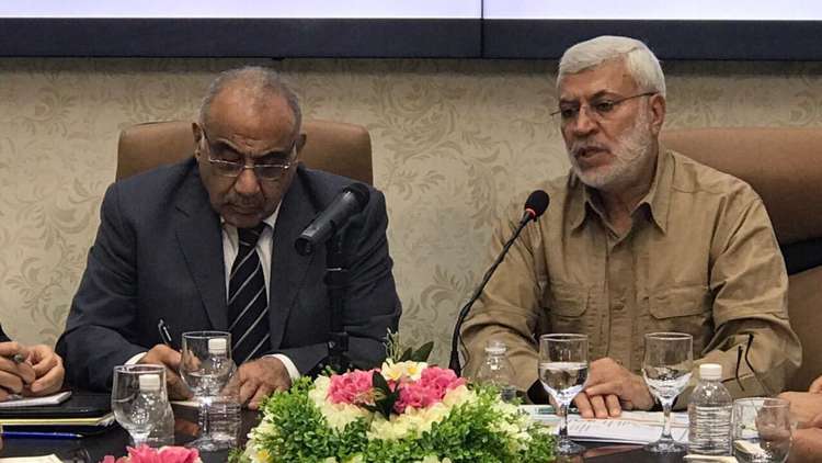 عبد المهدي يعلن ان الحشد الشعبي ضرورة باقية ويجب دعمه
