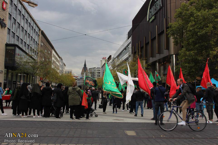 “Procesiones de Arba’in en la ciudad alemana de Hanover”