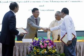 ေက်ာက္ျဖဴအထူးစီးပြားေရးဇုန္စတင္ရန္ ျမန္မာႏွင့္တ႐ုတ္ လက္မွတ္ေရးထိုး