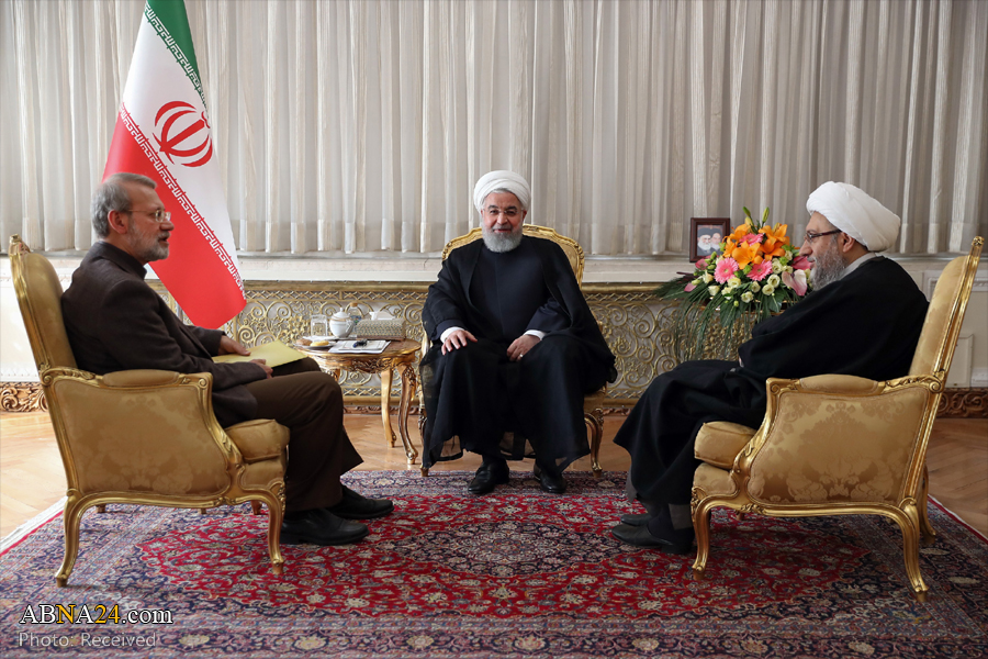 Pres. Rouhani: Iranian nation foiled US plots again with their steadfastness, resistance 