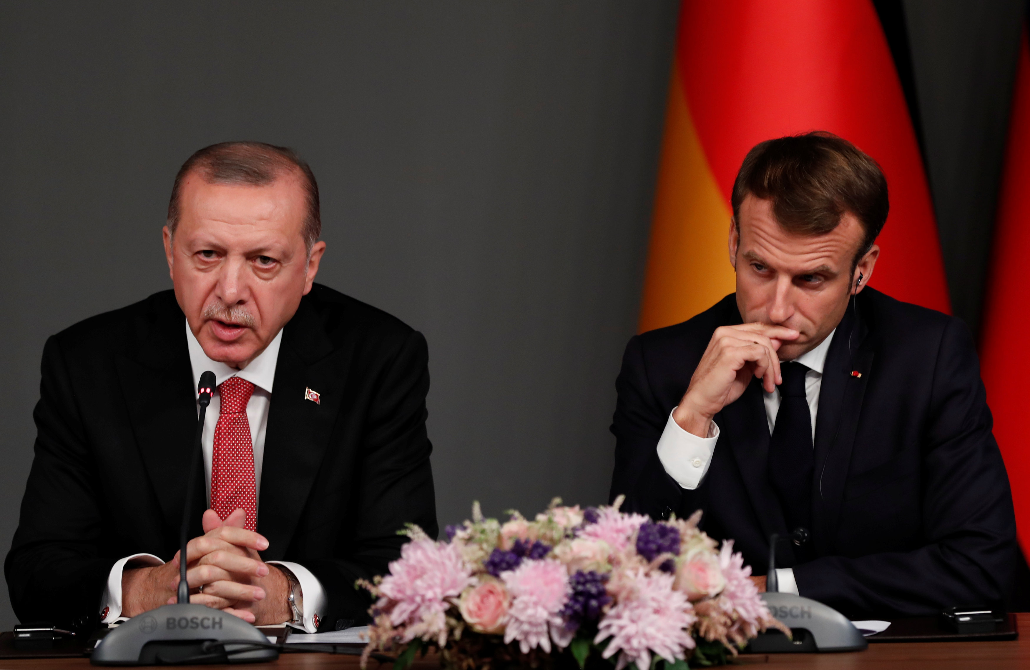 تركيا غاضبة بسبب تصريح وزير الخارجية الفرنسي ضد أردوغان 