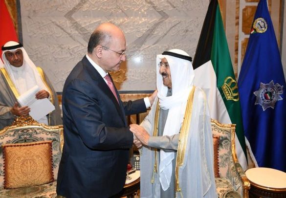 برهم يؤكد أهمية الحشد في حماية العراق وشعبه من الارهاب