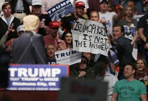 “Los musulmanes británicos eligieron a Donald Trump como el símbolo de la islamofobia para el año 2018” 