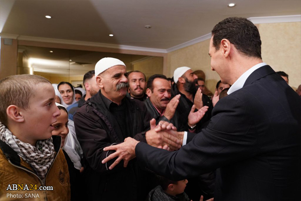 Syrian President receives liberated abductees of Sweida / Pics
