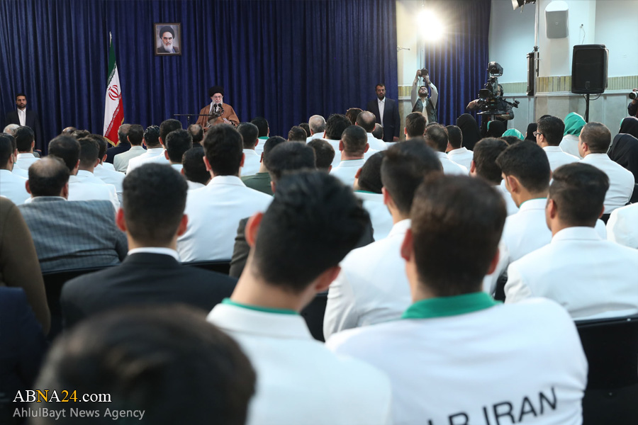 Suasana Pertemuan Rahbar dengan Atlit Asian Paragames 2018