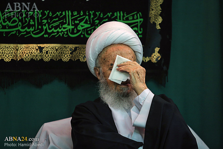 Photos: Imam Hasan Askari (AS) mourning ceremony held at Grand Ayatollahs' offices