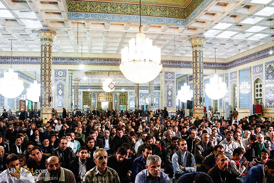 تصویری رپورٹ: مسجد مقدس جمکران میں طلاب کا امام زمانہ (عج) کے ساتھ تجدید عہد