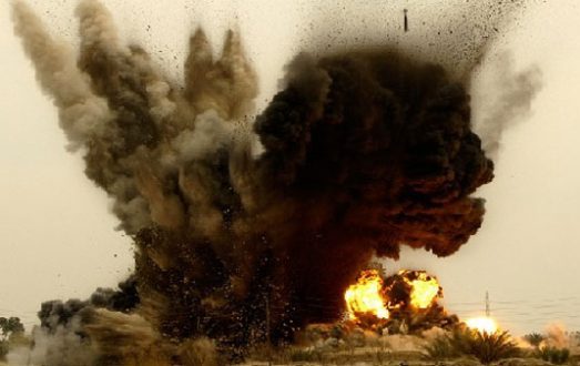 إصابة طفلين بـ"انفجار لغم" من مخلفات الإرهابيين بريف حمص الشمالي