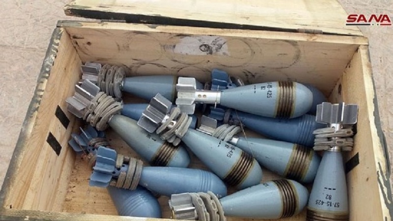 シリア･ダマスカス近郊　大量の米製兵器を発見