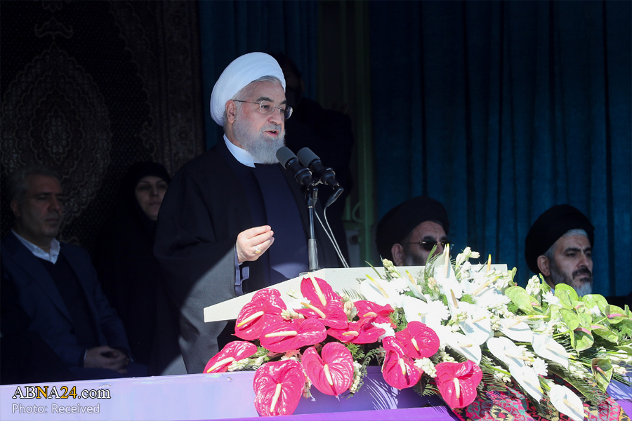 Pres. Rouhani: Enemies not able to deviate Iranian nation’s path from independence, freedom