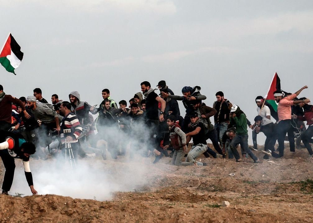 25 Palestiniens auraient été blessés à la frontière avec Gaza