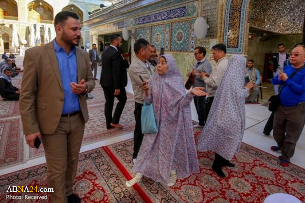 Photos: Thai tourists visit Imam Ali (AS) Holy Shrine