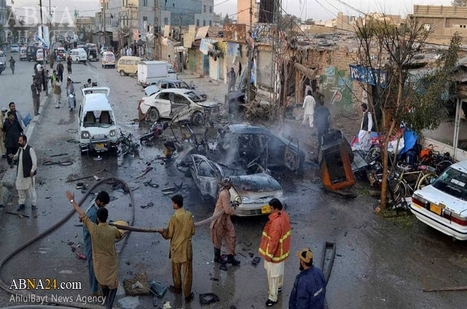 パキスタンのシーア派居住区で死傷者８０人以上（画像）