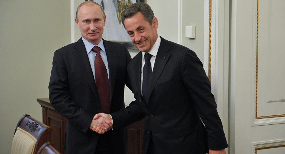 'A Rússia tornou-se novamente uma nação poderosa', diz Nicolas Sarkozy