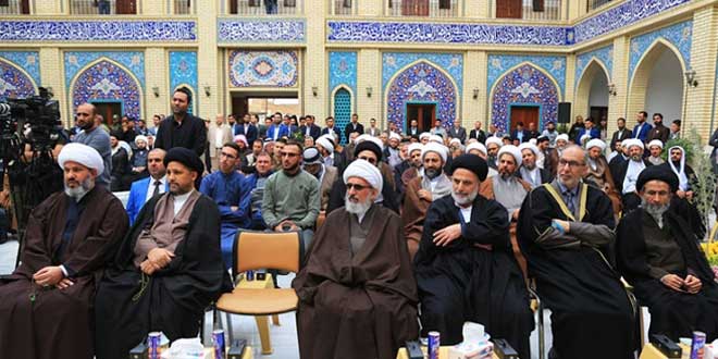 المرجع السيستاني يعيد افتتاح المدرسة العلمية الجعفرية في مدينة سامراء+(صور)