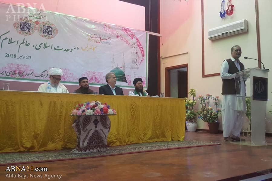 تقرير مصور/ احتفال بمناسبة المولد النبوي في المركز الثقافي الاسلامي للقنصلية الايرانية بكراتشي