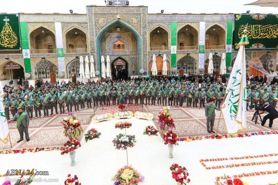 Photos: Celebration of servants of Imam Ali (AS) Holy Shrine on occasion of Prophet's birth anniversary