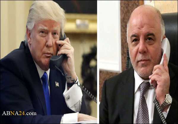 ترامب يطالب حيدر العبادي بدفع تعويضات لأميركا!!