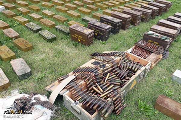 Syrian forces find weapons, ammo left behind by terrorists / Pics