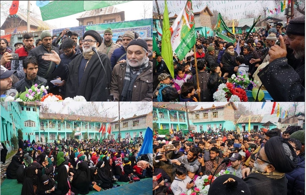 انجمن شرعی کے اہتمام سے ہفتہ وحدت کی اختتامی تقریب بڈگام میں منعقد 