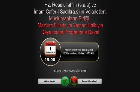 Kocaeli'nden Vahdet Programına Davet