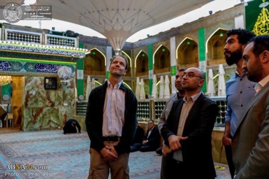 Vice-President of ICRC: "Imam Ali (AS) Holy Shrine is a distinctive spiritual place"