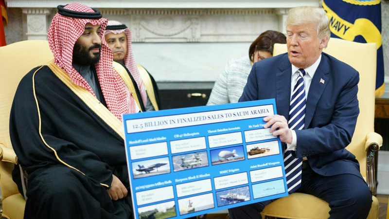 サウジアラビアに対する米国製武器輸出が継続