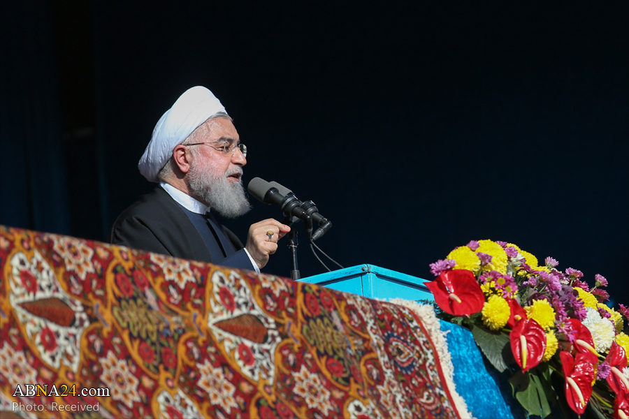 Pres. Rouhani: Iranians not to let enemies smile