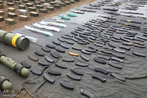 Syrian forces discover US, Israeli made weapons, medicines in Damascus, Quneitra / Pics