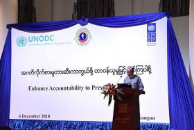 အဂတိလိုက္စားမႈတြင္ အကာအကြယ္ေပးျခင္းႏွင့္ ဖိအားေပးသည့္ စနစ္မ်ားရွိဟု ဦးေအာင္ၾကည္ေျပာၾကား