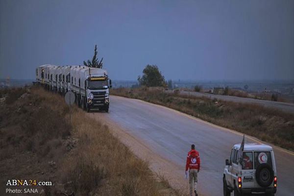SARC distributes 4,000 food baskets among locals in Syria's Daraa