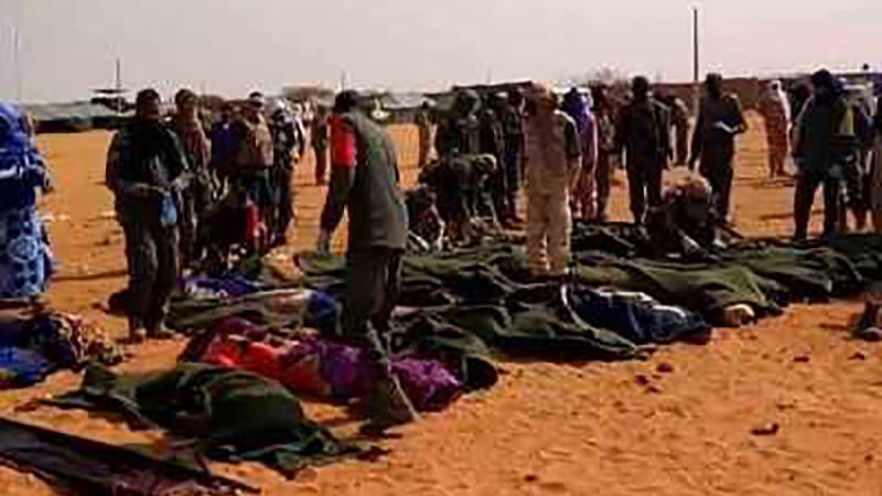 Mali :Mutane  Sha  Biyar  Ne  Suka  Rasa Rayukansu  A Sakamakon  Wani  Fadan  Kabilanci  Da Ya Barke