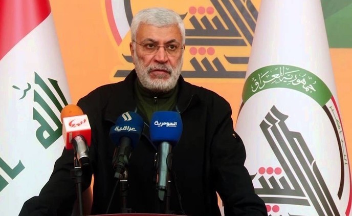 ابو مهدي المهندس: قوات الحشد لازالت تمسك بالسواتر وتلاحق داعش