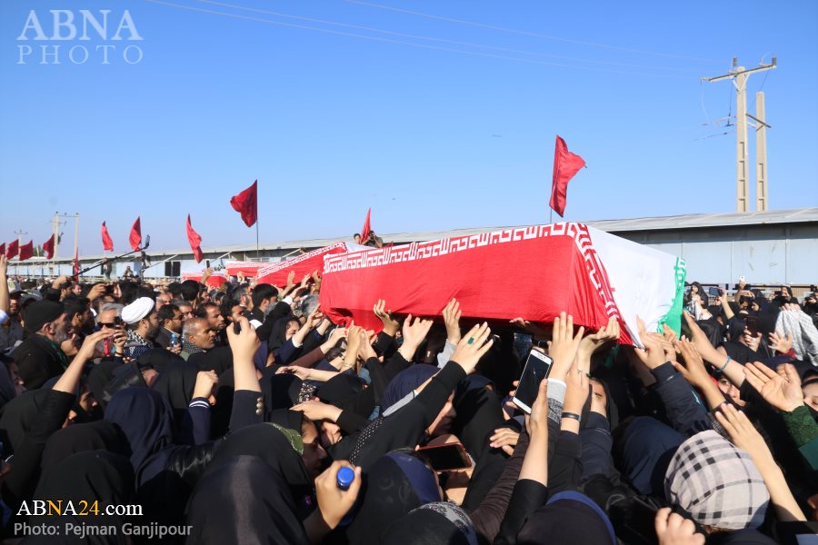 تصویری رپورٹ: دفاع مقدس کے 72 شہیدوں کے پیکر وطن واپس پہنچ گئے