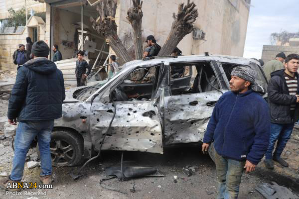 シリア　アアザーズの車爆弾テロ