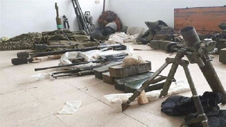  Des stocks de missiles israéliens dans le sud syrien