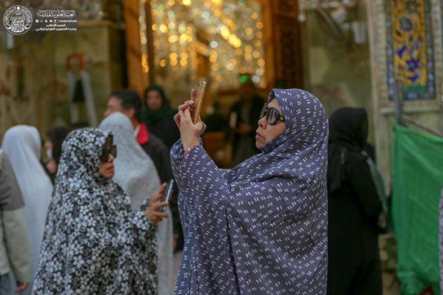 وفد سياحي تايواني يزور حرم أمير المؤمنين (ع) في النجف الأشرف+(صور)
