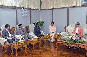 ျမန္မာ - ဘဂၤလားေဒ့ရွ္ ႏွစ္ႏုိင္ငံကုန္သြယ္မႈ တိုးတက္ေရး ေဆြးေႏြး