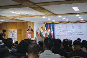 ျမန္မာ-အိႏၵိယ စီးပြားေရး ပူးေပါင္းေဆာင္ရြက္မႈ ညီလာခံႏွင့္ ျပပြဲက်င္းပ