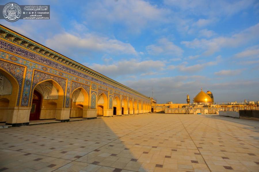 تقرير مصور/ مشروع التوسعة الغربية في العتبة العلوية المقدسة لصحن فاطمة (ع)