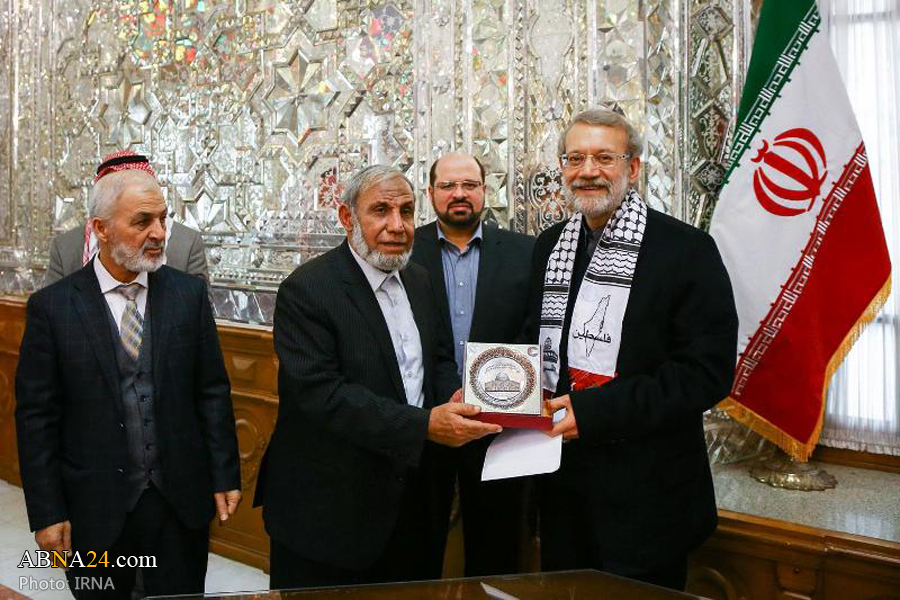 Larijani reiterates Iran's support for Palestine