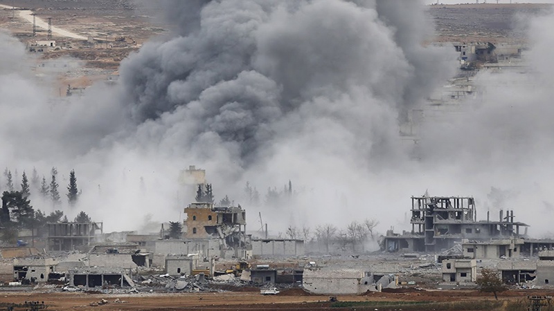 シリア東部で、国際有志連合軍の攻撃により、民間人３０人が死亡