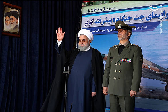 صدر حسن روحانی نے ایرانی وزير دفاع کا شکریہ ادا کیا