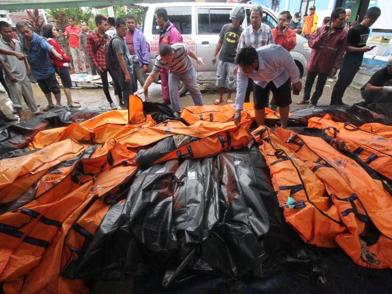 Korban Tsunami Krakatau Kini 222 Orang