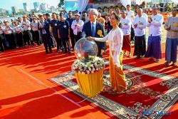 ကန္ေဒၚလာ ၁၈၈ သန္းေက်ာ္ အသံုးျပဳမည့္ ရန္ကုန္-ဒလ တံတားစီမံကိန္း ပႏၷက္တင္အခမ္းအနား ျပဳလုပ္