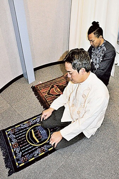 時之栖（御殿場）のモスク披露　イスラム教徒の来訪促進