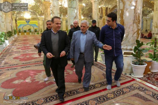 Lebanese Ambassador to Iraq visits Imam Ali (AS) Holy Shrine