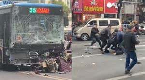 Bus sa Tsina Na-hijack 