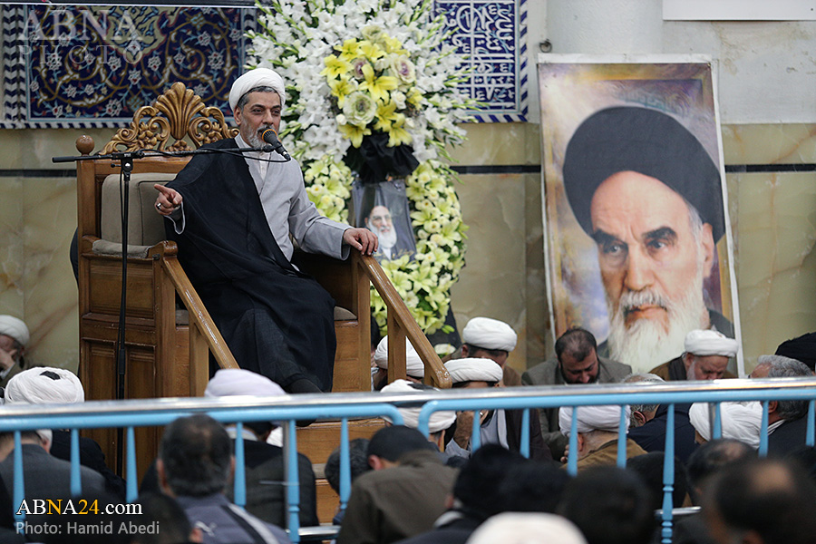تقرير مصور/ مراسم تأبين آية الله "هاشمي شاهرودي" بمدينة قم المقدسة